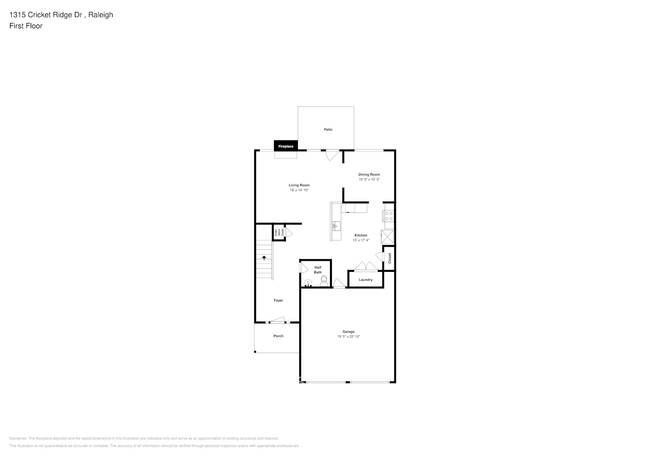 1315 Cricket Ridge Dr in Raleigh, NC - Foto de edificio - Building Photo