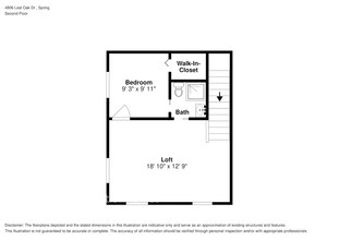 4806 Lost Oak Dr in Spring, TX - Foto de edificio - Building Photo