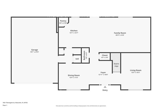 1921 Thorngate Ln in Mascotte, FL - Building Photo - Building Photo