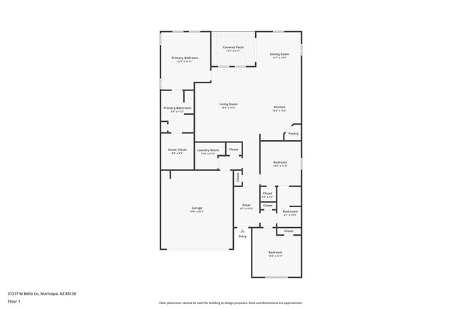 37317 W Bello Ln in Maricopa, AZ - Foto de edificio - Building Photo