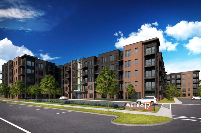 Metro 19 Apartments in Roselle, IL - Foto de edificio - Building Photo