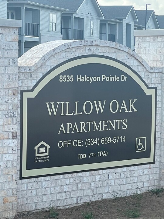 Willow Oak Apartments in Montgomery, AL - Building Photo