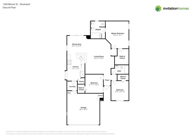 1403 Belvoir Dr in Davenport, FL - Foto de edificio - Building Photo