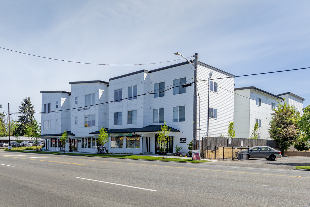 Bell Pointe Terrace in Tacoma, WA - Foto de edificio