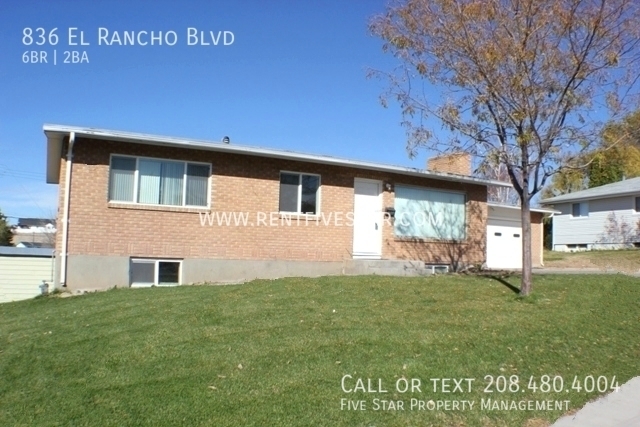 836 El Rancho Blvd in Pocatello, ID - Building Photo