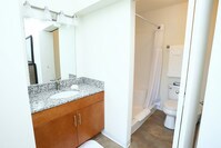 2BR, 2BA - 971 SF, Master Bathroom - Brooks Estates Apartments in Midland, Michigan