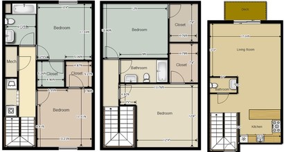 Trio Townhomes in Allendale, MI - Building Photo - Floor Plan