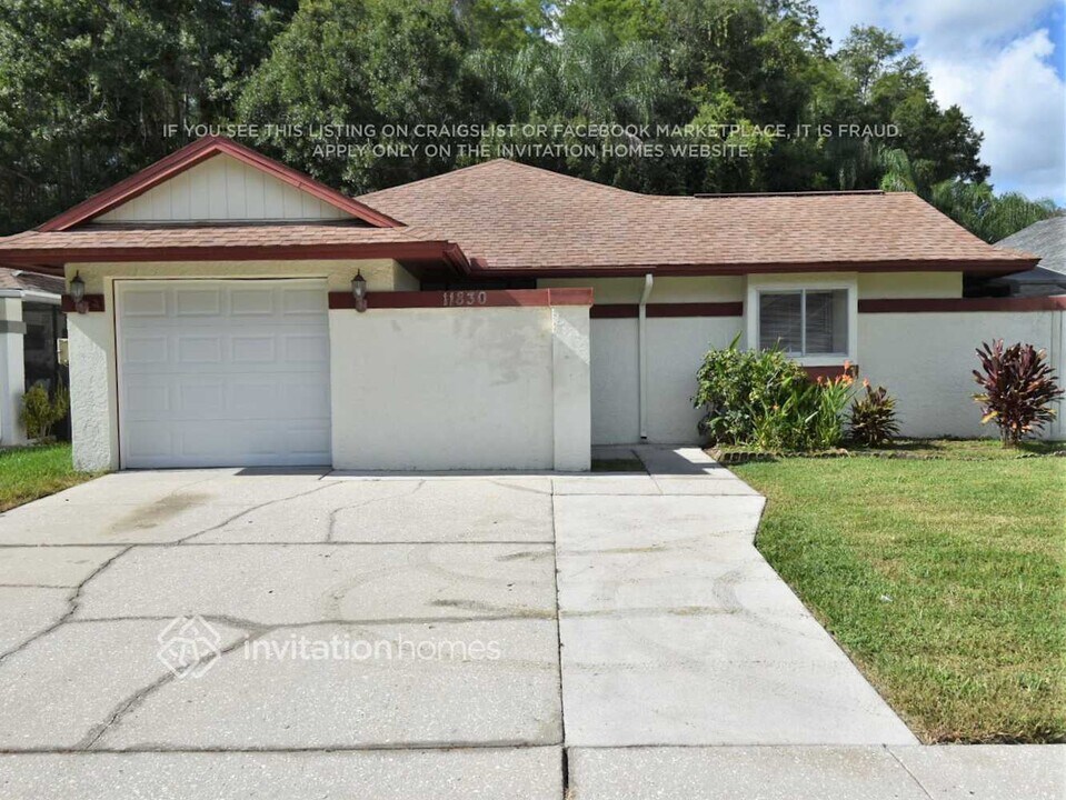 11830 Hickorynut Dr in Tampa, FL - Foto de edificio