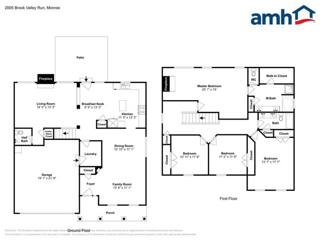 2005 Brook Valley Run in Monroe, NC - Foto de edificio - Building Photo