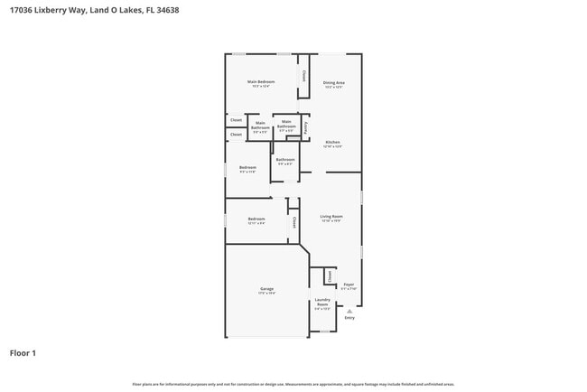 17036 Lixberry Way in Land O Lakes, FL - Foto de edificio - Building Photo