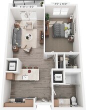 Yellowstone Apartments in Madison, WI - Building Photo - Floor Plan