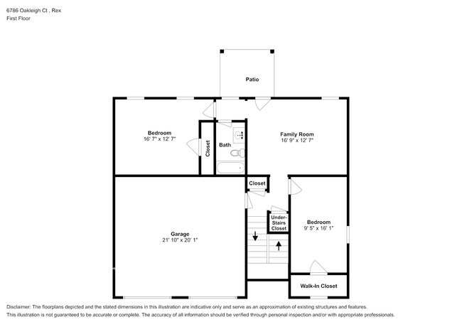 6786 Oakleigh Ct in Rex, GA - Foto de edificio - Building Photo