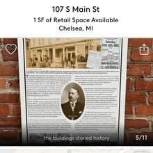 107 S Main St, Unit Chelsea Lofts unit 100 in Chelsea, MI - Foto de edificio - Building Photo