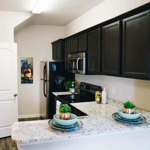 The Peaks Townhomes in Mineral Wells, TX - Foto de edificio