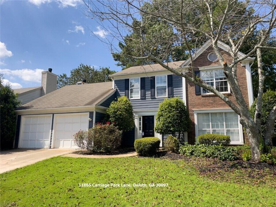 11865 Carriage Park Ln in Duluth, GA - Building Photo
