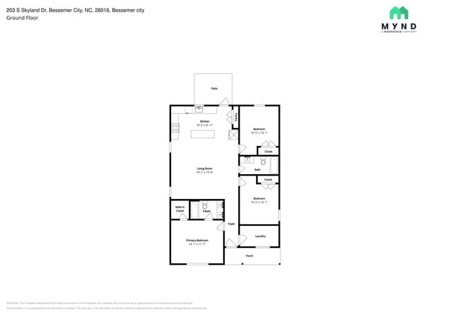 203 S Skyland Dr in Bessemer City, NC - Building Photo - Building Photo