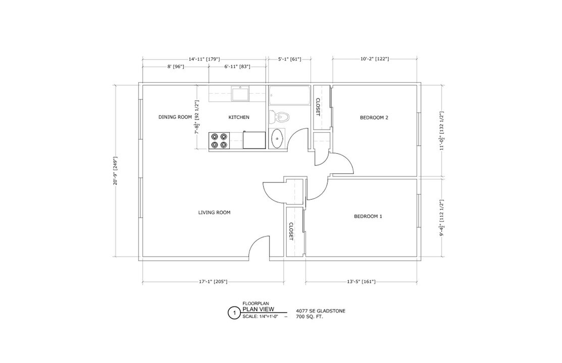 4073 SE Gladstone St in Portland, OR - Building Photo