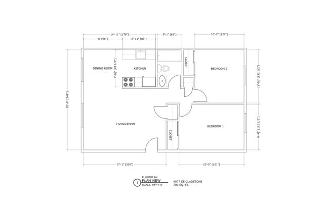 property at 4073 SE Gladstone St