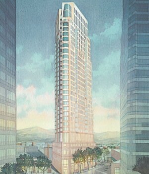 Gayley at Wilshire in Los Angeles, CA - Building Photo