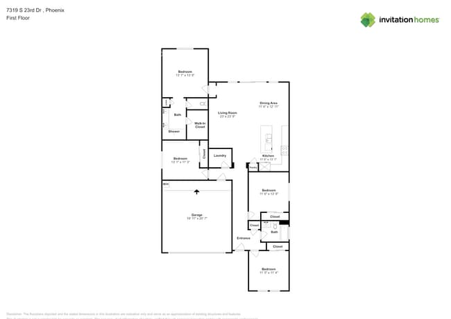 7319 S 23rd Dr in Phoenix, AZ - Foto de edificio - Building Photo