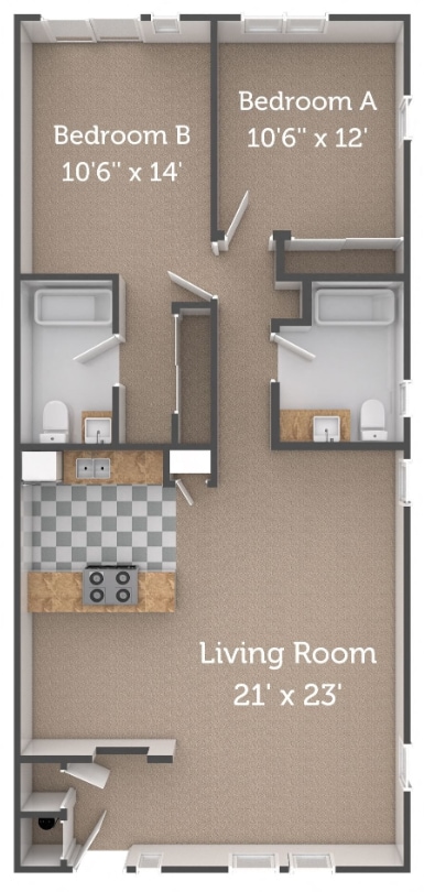 2900 Portage Bay W, Unit Bedroom A in Davis, CA - Building Photo - Building Photo