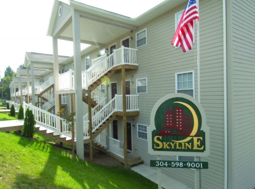 Skyline Apartments in Morgantown, WV - Foto de edificio