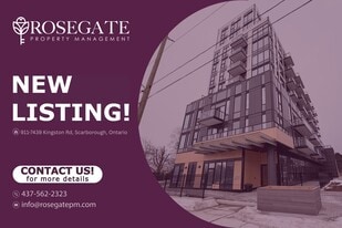 7439 Kingston Rd in Toronto, ON - Building Photo