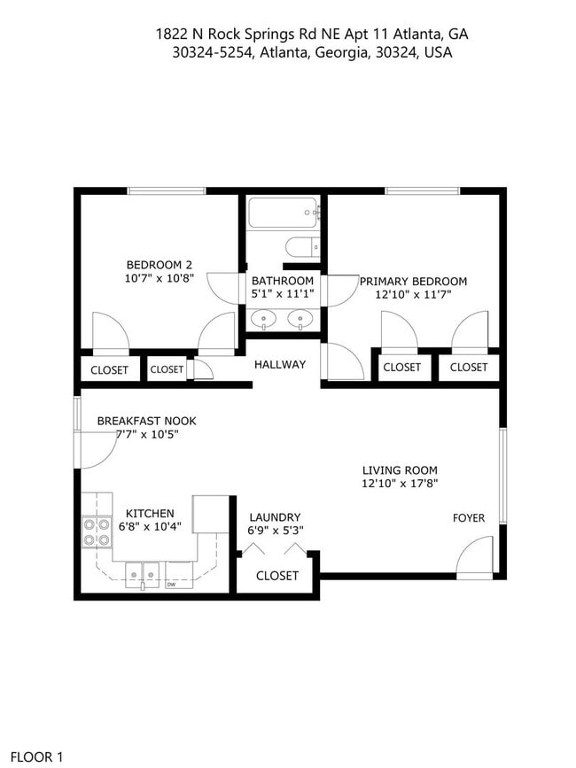 1822 N Rock Springs Rd NE in Atlanta, GA - Building Photo - Building Photo