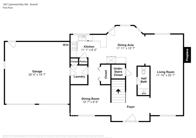 1937 Lightwood Way NW in Acworth, GA - Building Photo - Building Photo