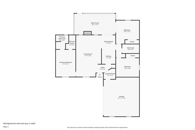 948 Highland Ave NW in Palm Bay, FL - Building Photo - Building Photo