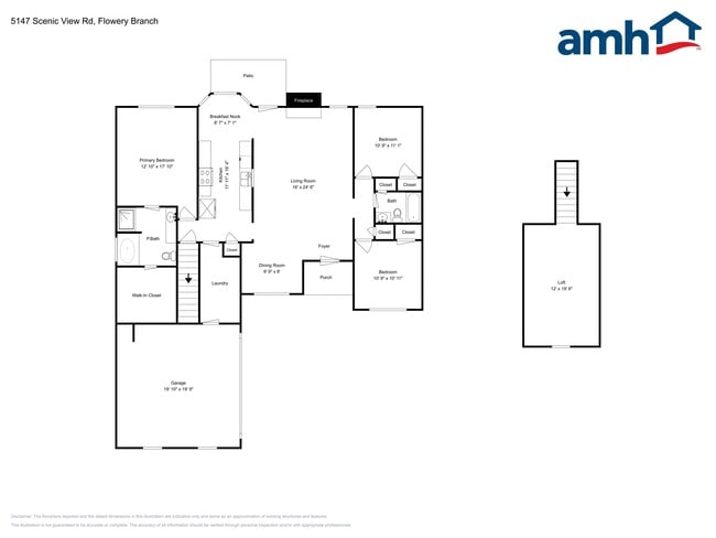 5147 Scenic View Rd in Flowery Branch, GA - Foto de edificio - Building Photo