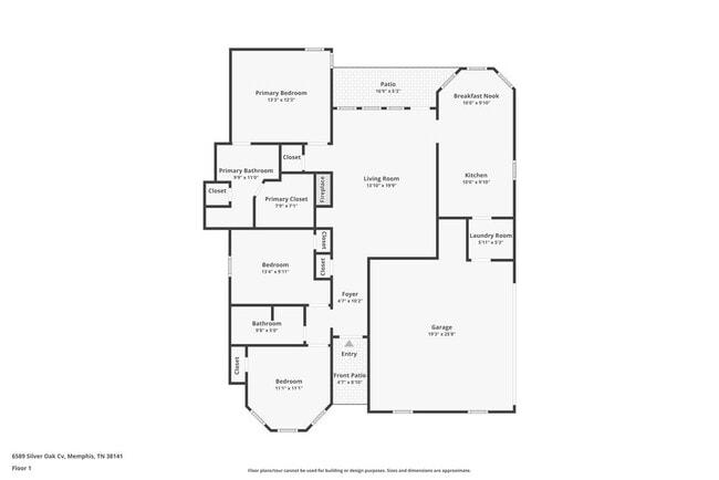 6589 Silver Oak Cove in Memphis, TN - Building Photo - Building Photo