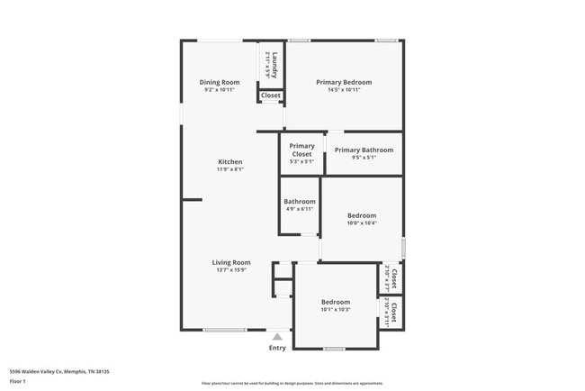 5596 Walden Valley Cove, Unit 1 in Memphis, TN - Foto de edificio - Building Photo