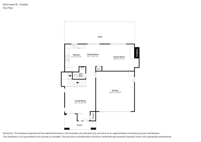 2542 Huber Dr in Fairfield, CA - Building Photo - Building Photo