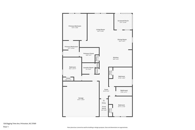 126 Digging Time Ave in Princeton, NC - Building Photo - Building Photo