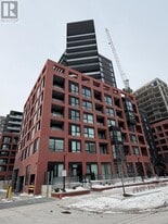 8 Tippett Rd in Toronto, ON - Building Photo