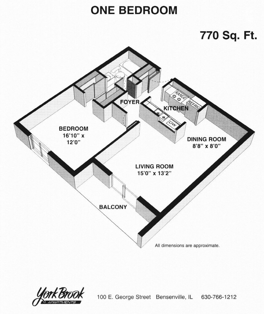 The Bennington Bensenville, IL Apartments