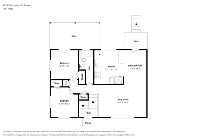 2776 Worchester St in Aurora, CO - Foto de edificio - Building Photo