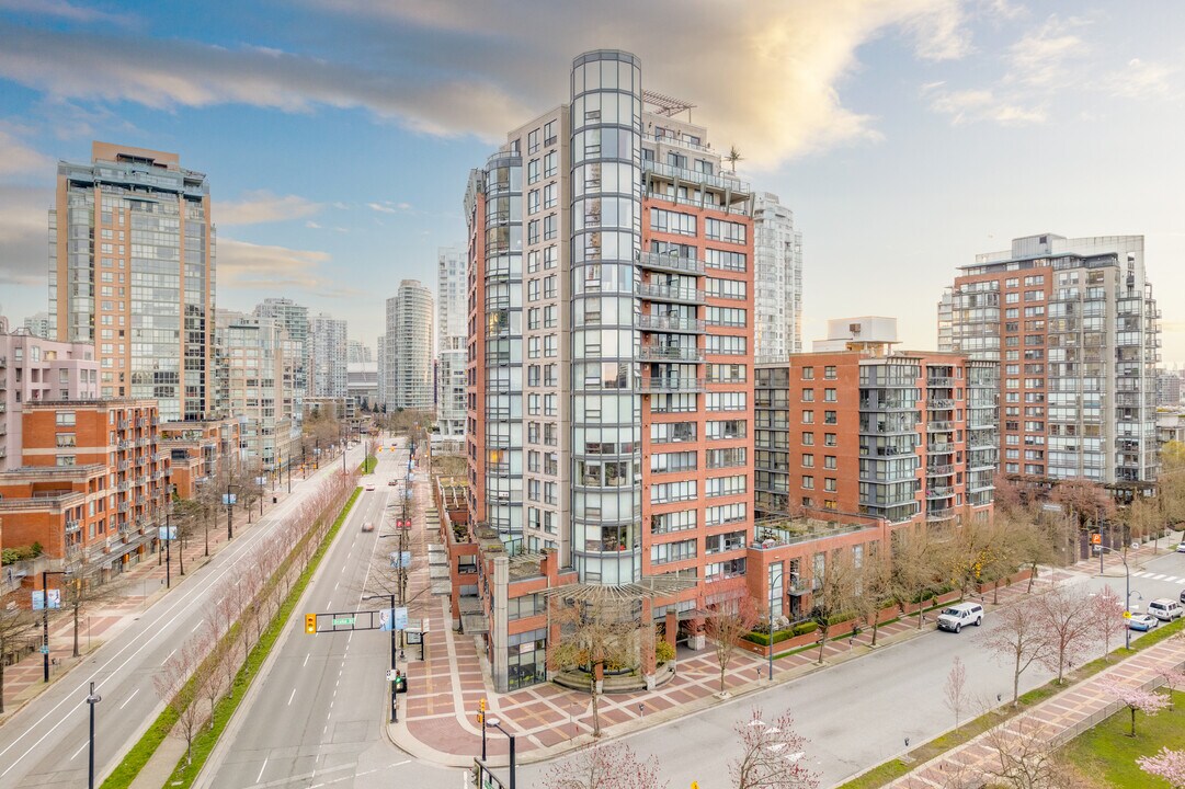 Concordia I / 1282 & 1286 Pacific Blvd, in Vancouver, BC - Building Photo