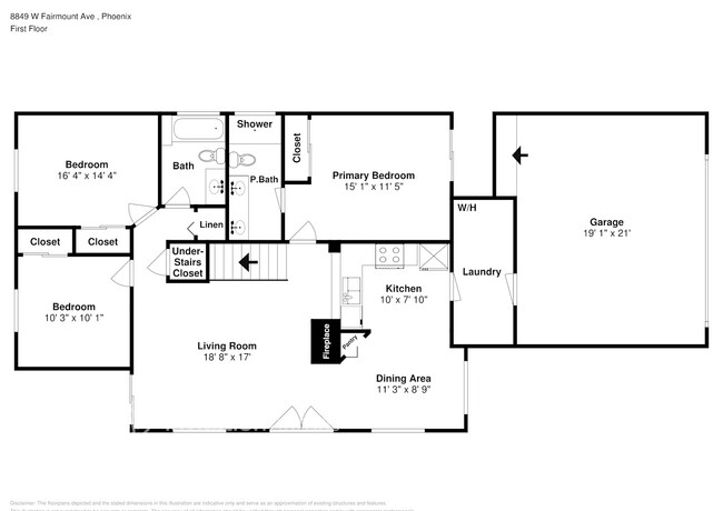 8849 W Fairmount Ave in Phoenix, AZ - Building Photo - Building Photo