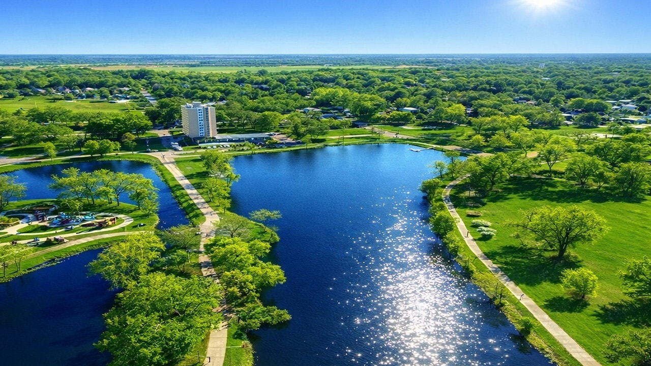Lakeview Residences in Aurora, IL - Foto de edificio