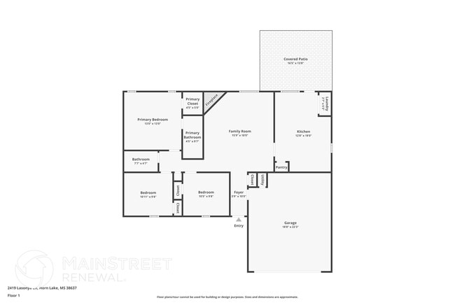 2419 Lasonya Ln in Horn Lake, MS - Building Photo - Building Photo