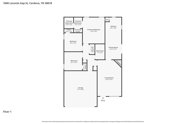 1000 Leconte Gap St in Cordova, TN - Building Photo - Building Photo
