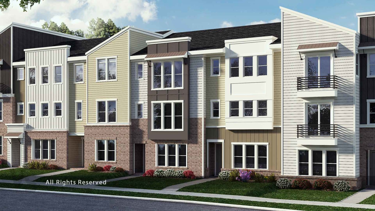 PreLeasing Luxury TownHomes and Retail Center in Lake Charles, LA - Building Photo