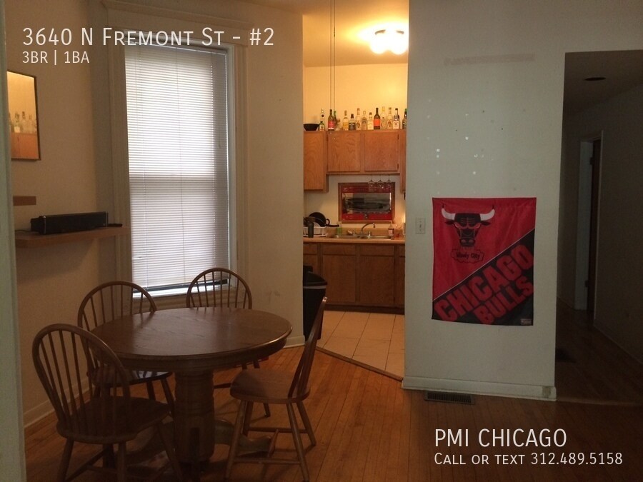 3640 N Fremont St, Unit #2 in Chicago, IL - Building Photo