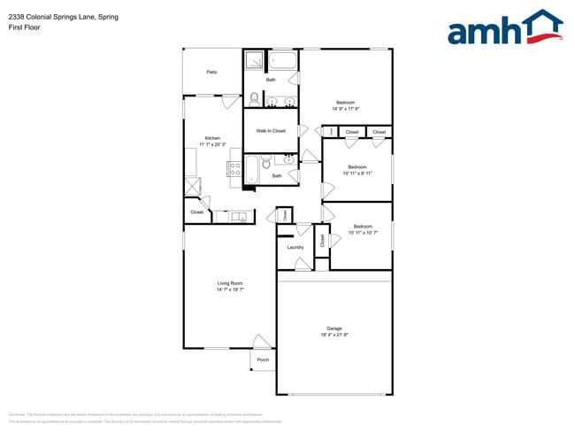2338 Colonial Springs Ln in Spring, TX - Building Photo - Building Photo
