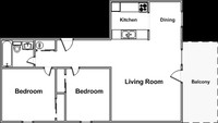 130 West St in Edwardsville, IL - Foto de edificio - Floor Plan