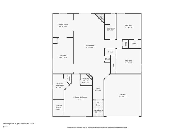 946 Long Lake Dr in Jacksonville, FL - Building Photo - Building Photo