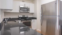Kitchen with Stainless Steel Appliances - Connecticut Heights Apartments in Washington, District of Columbia