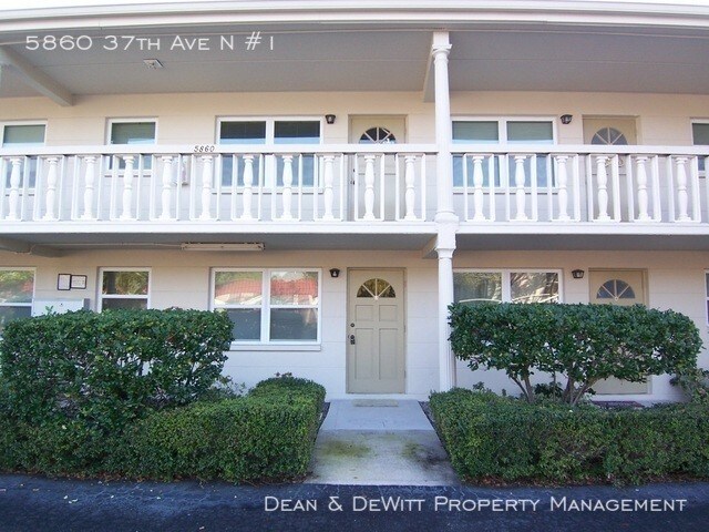 5860 37th Ave N-Unit -1 in St. Petersburg, FL - Foto de edificio - Building Photo